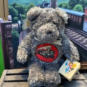 Vintage Holy Bears Plush Train Teddy 2004 Romans Locomotive Stuffed Animal 9"